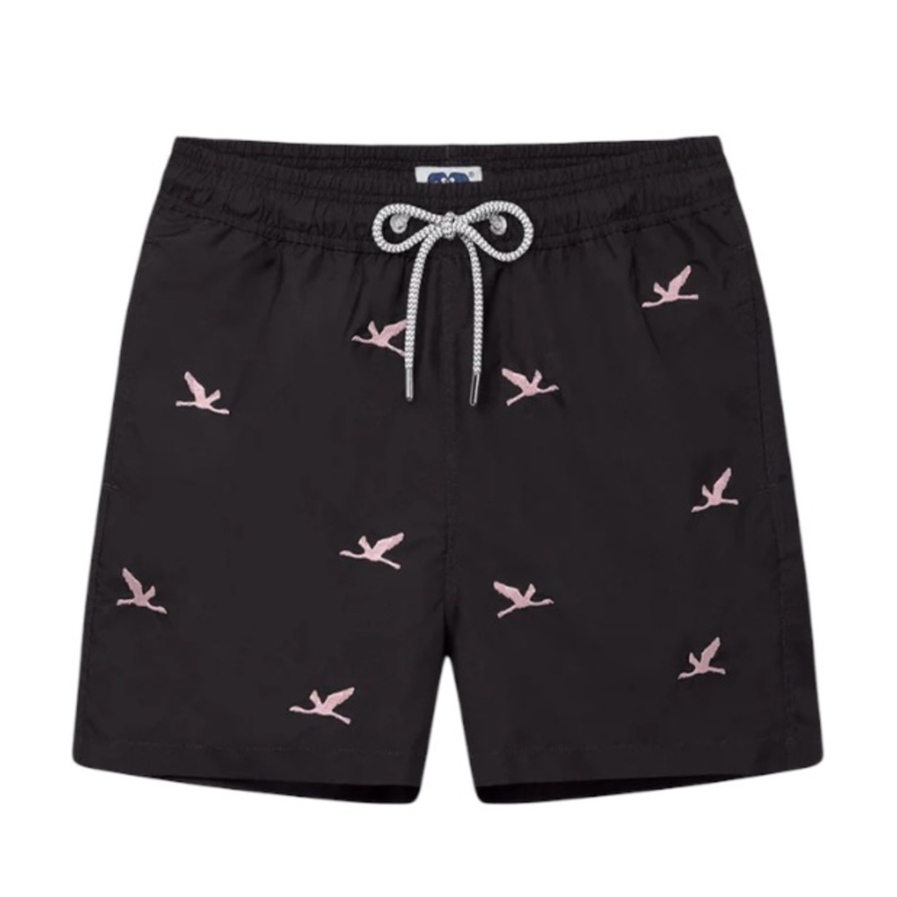 Love Brand & Co Staniel Swim Shorts NWT Lake Nakuru Men’s Trunks Black